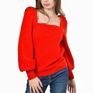 New H&M Vibrant Red Sweater